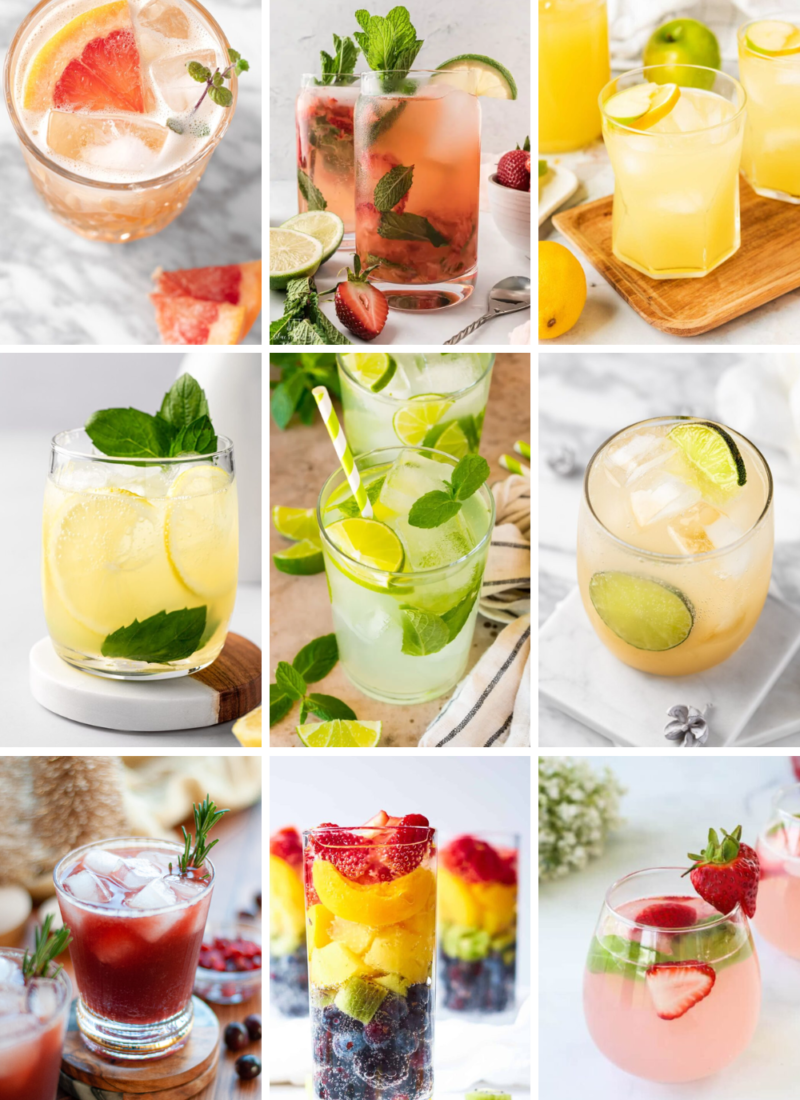 healthy mocktails