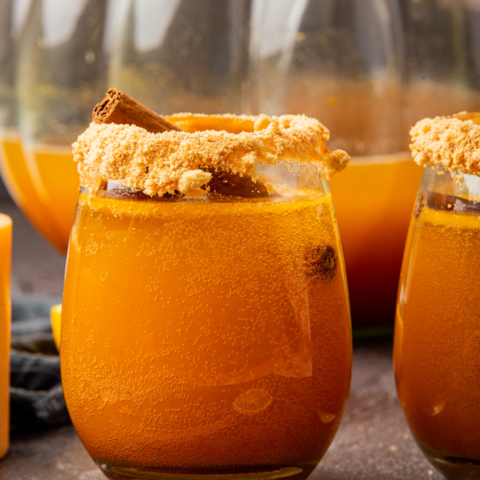 sparkling pumpkin punch