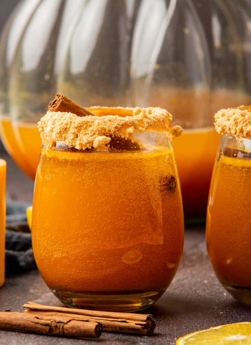 sparkling pumpkin punch