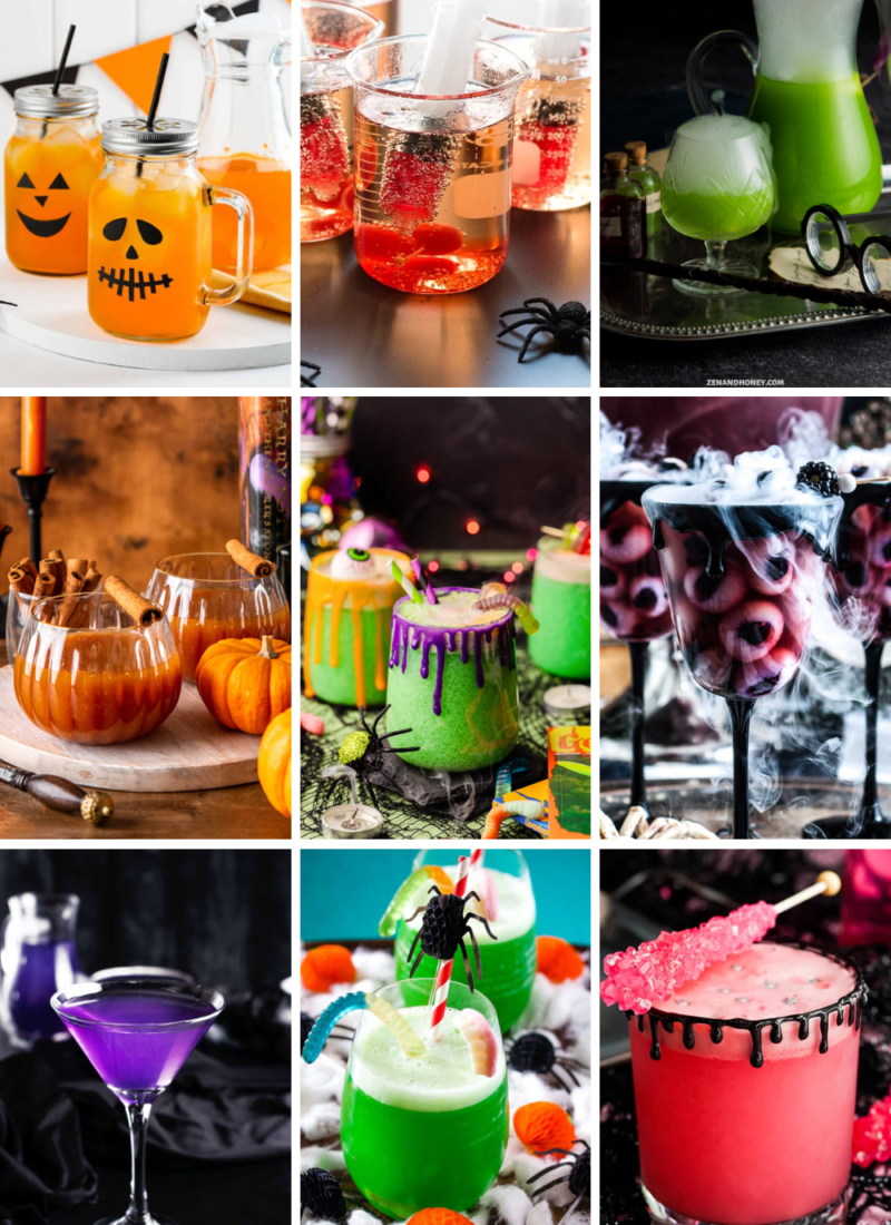 halloween mocktails