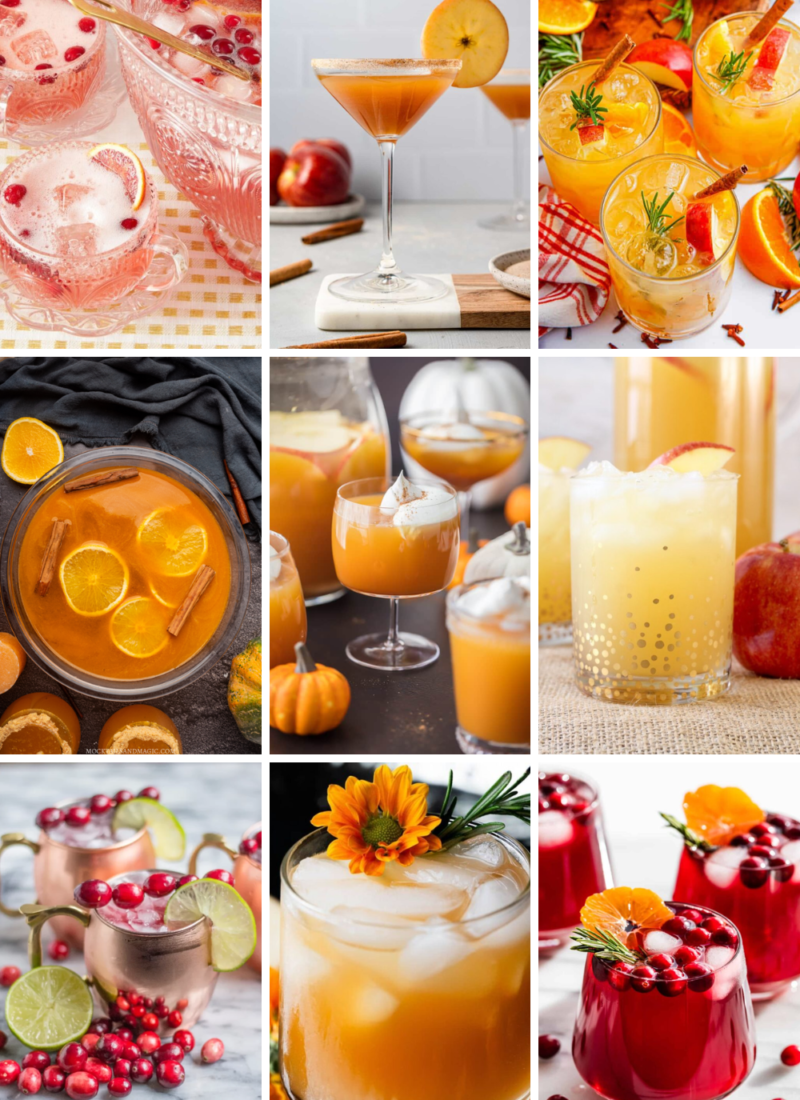 15 Festive Thanksgiving Mocktails for Entertaining