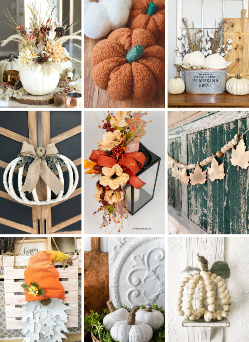 20 Easy DIY Fall Decor Ideas To Decorate Your Home