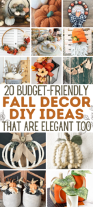 fall decor ideas diy