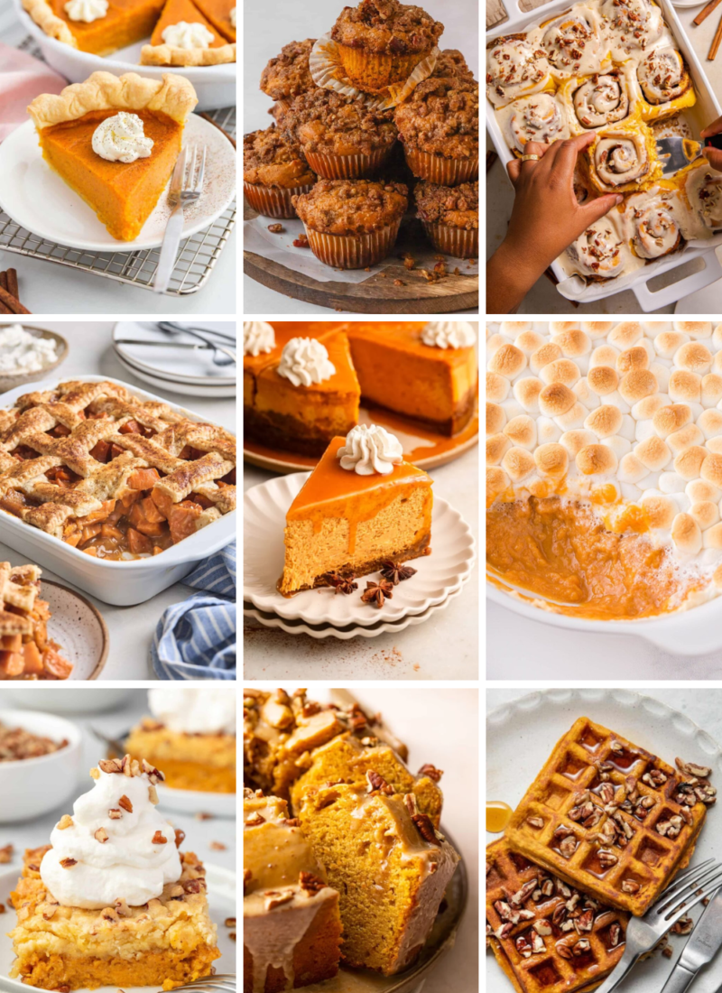 sweet potato desserts