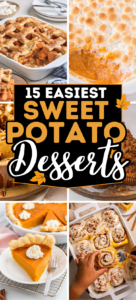 thanksgiving sweet potato desserts